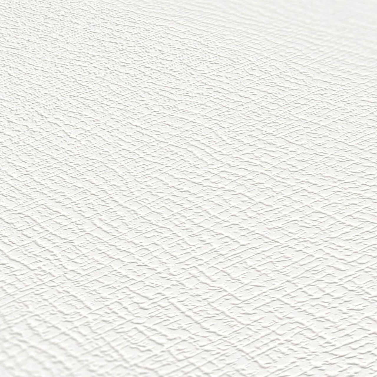VLIESTAPETE Weiß 53/1005 cm - Weiß, Textil (53/1cm) - KUNSTLOFT
