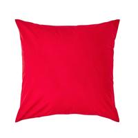 KISSENBEZUG Perkal, Ägyptische Baumwolle, Fadendichte 200 - Rot, Textil (80/80cm) - Homescapes