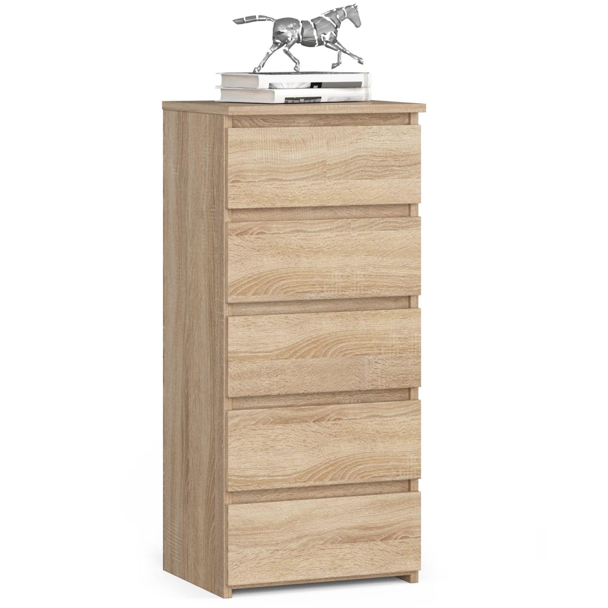 KOMMODE Eiche Sonoma 92/40/35 - Sonoma Eiche, Holzwerkstoff (40/92/35cm) - RAUMHIRSCH FURNITURE