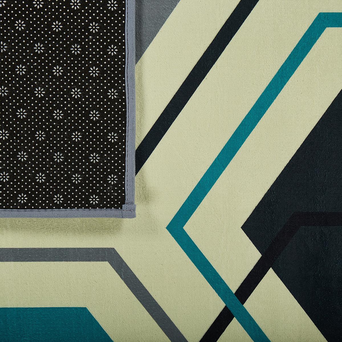 KURZFLOR-TEPPICH Giresun 200/140 cm - Multicolor, Kunststoff (140/200cm) - Beliani