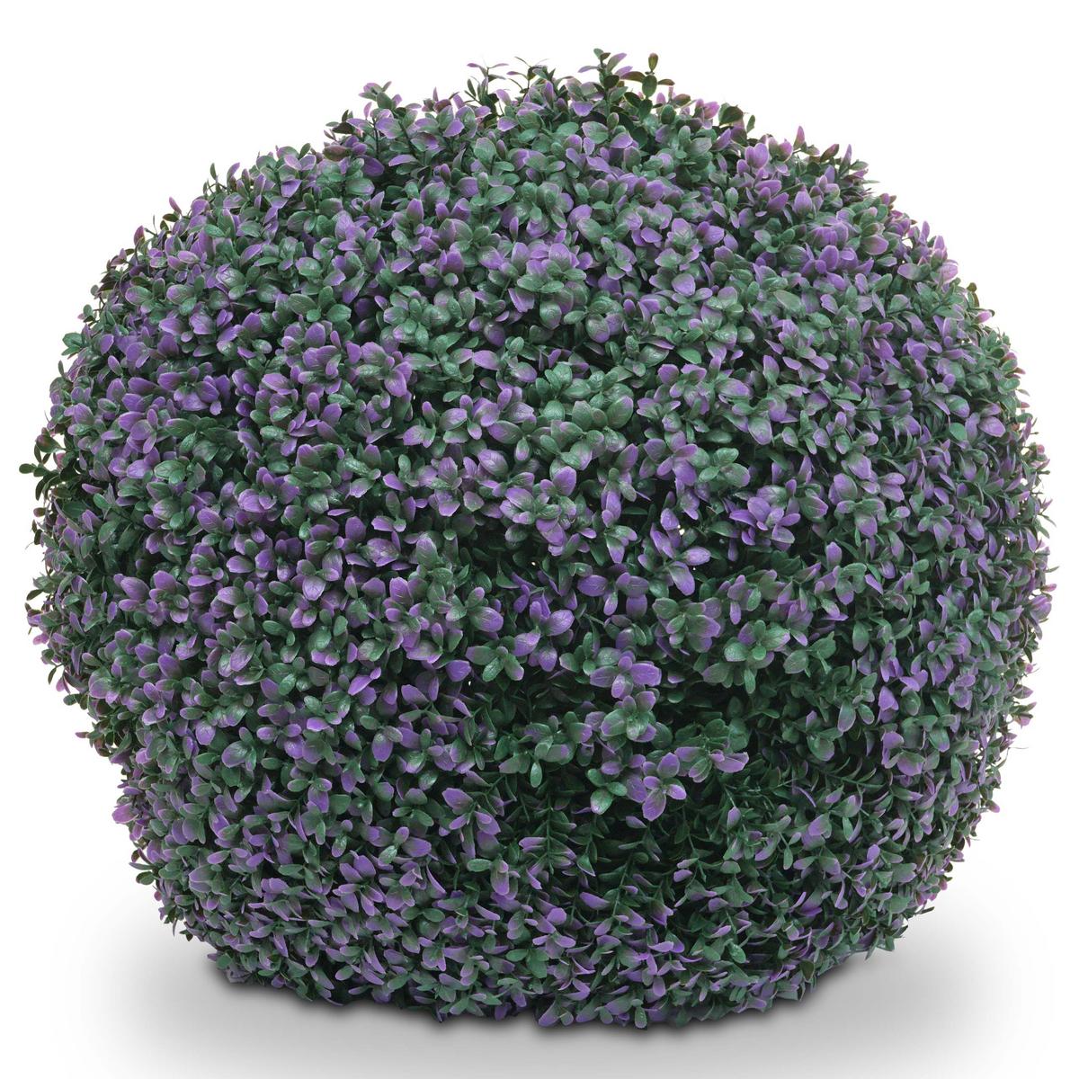 KÜNSTLICHER BUSCH Lila - Lila, Kunststoff (55cm) - MCW
