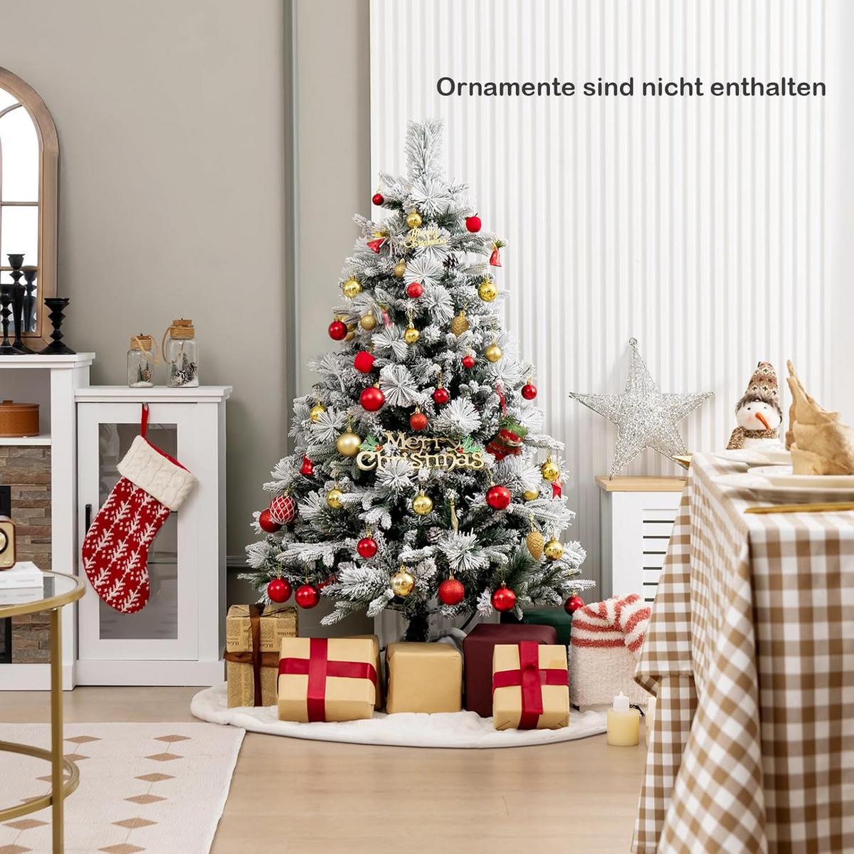 WEIHNACHTSBAUM 150cm Grün - Grün, Kunststoff (136cm) - COSTWAY
