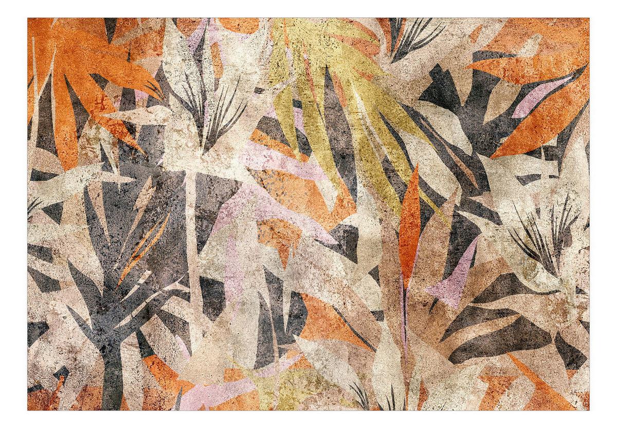 SELBSTKLEBENDE FOTOTAPETE 245/175 cm - Beige/Schwarz, Kunststoff/Textil (245/1cm) - KUNSTLOFT