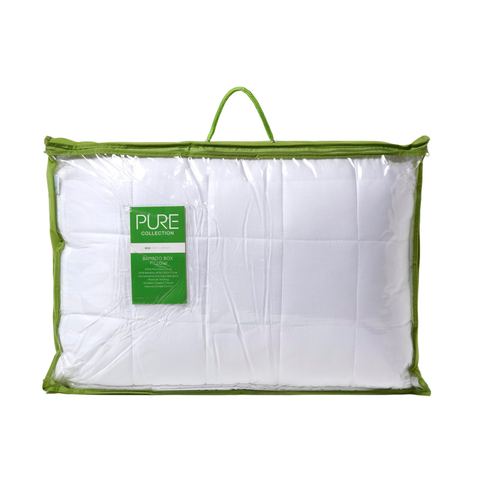 KOPFKISSEN für Seitenschläfer, Bio-Bambus 42/64/20 cm - Weiß, Textil (42/64cm) - Homescapes