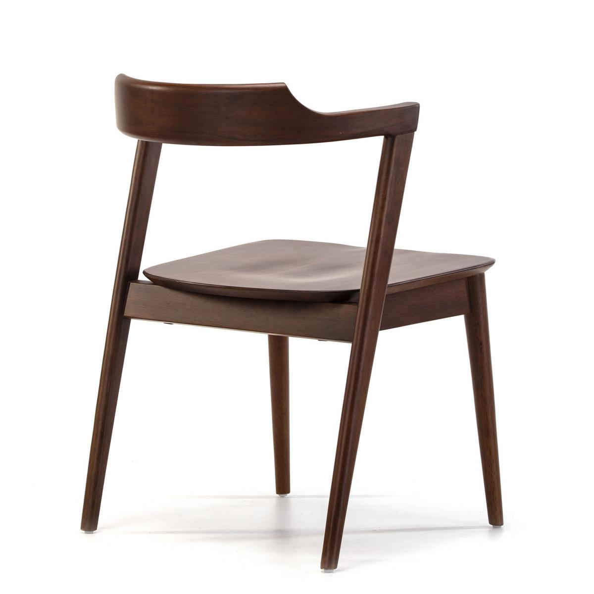 STUHL 2er-Set Venus Nussbaum Farbe - Walnussfarben, Holz (58/76/58cm) - VS Venta-stock