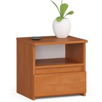 NACHTTISCH Erlefarben 40/40/35 - Erlefarben, Holzwerkstoff (40/40/35cm) - RAUMHIRSCH FURNITURE