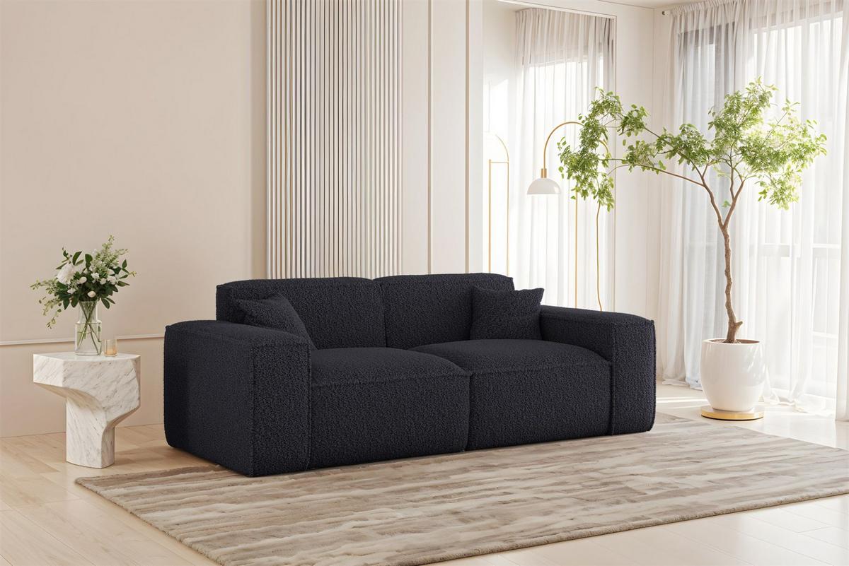 SOFA 2-sitzer Celes Premium In Sven - Blau, Holzwerkstoff/Textil (182/73/90cm) - Fun Möbel