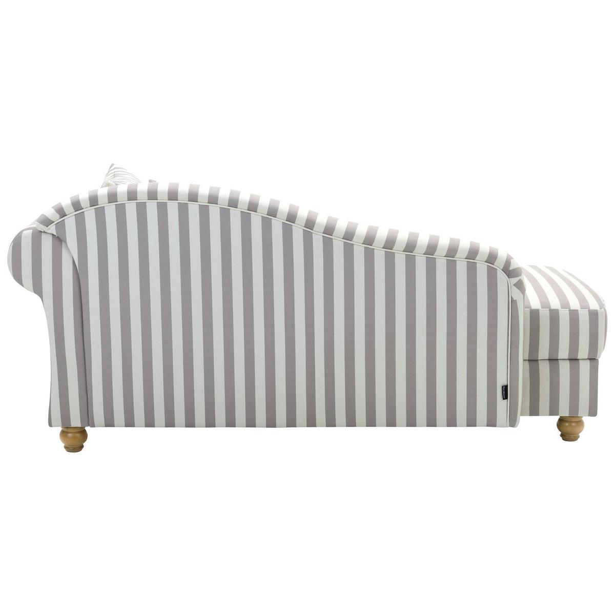 RECAMIERE Armlehne rechts Katrinka Flachgewebe mittelbraun - Haselnussfarben, Kunststoff (188/84/92cm) - 58aufmkessel