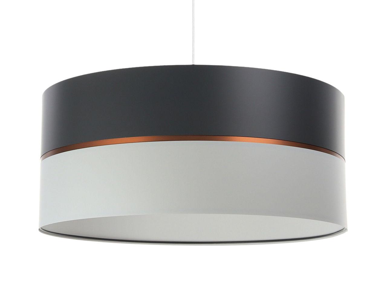 HÄNGELEUCHTE Grau 50/21 cm - Grau/Kupferfarben, Kunststoff (50/0.8/21cm) - ONZENO
