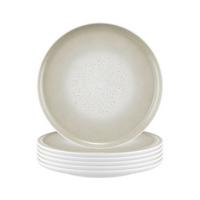 FRÜHSTÜCKSTELLER Sento Home Aura cream ø 21,4 cm 6er Set - Creme, Keramik (21.4cm) - Seltmann Weiden