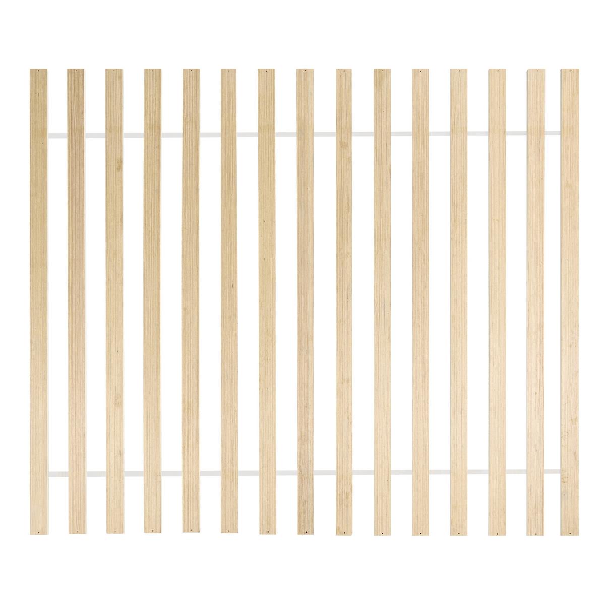 BETT mit Lattenrost 160/200 cm Kiefernholz Hellbraun Gonfaron - Hellbraun, Holz (160/200cm) - Beliani