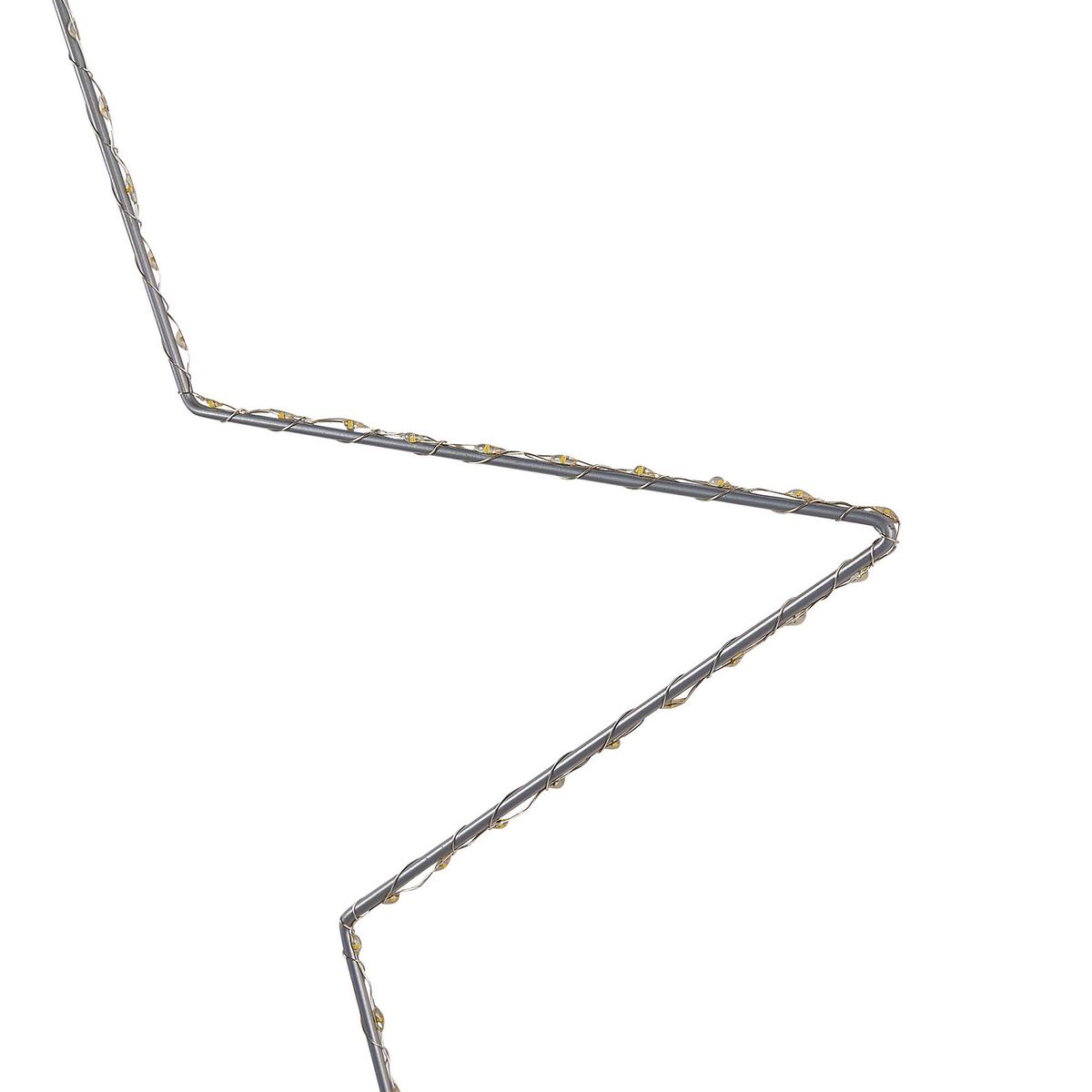 WANDDEKORATION Metall silber Kunnari - Silberfarben, Metall (50/50/1cm) - Beliani