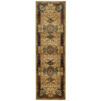WEBTEPPICH Gabiro 856 80x300 cm - Beige, Textil (80/300cm) - THEKO