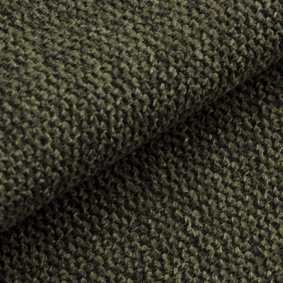 ECKSOFA L Form Climpy Olivgrün 242/145/98 cm – mit Schlaffunktion und Bettkasten - Schwarz/Grün, Kunststoff/Textil (242/145cm) - AX Living