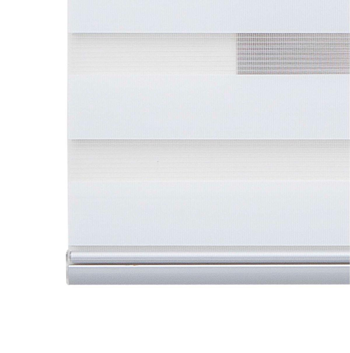 DOPPELROLLO Weiß 120x250 cm - Weiß, Kunststoff (120/250cm) - STORESDECO