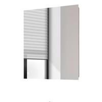 BADSPIEGEL mit LED Beleuchtung und Touchschalter 80 cm - Weiß, Glas (80/65/3cm) - Furn.Design