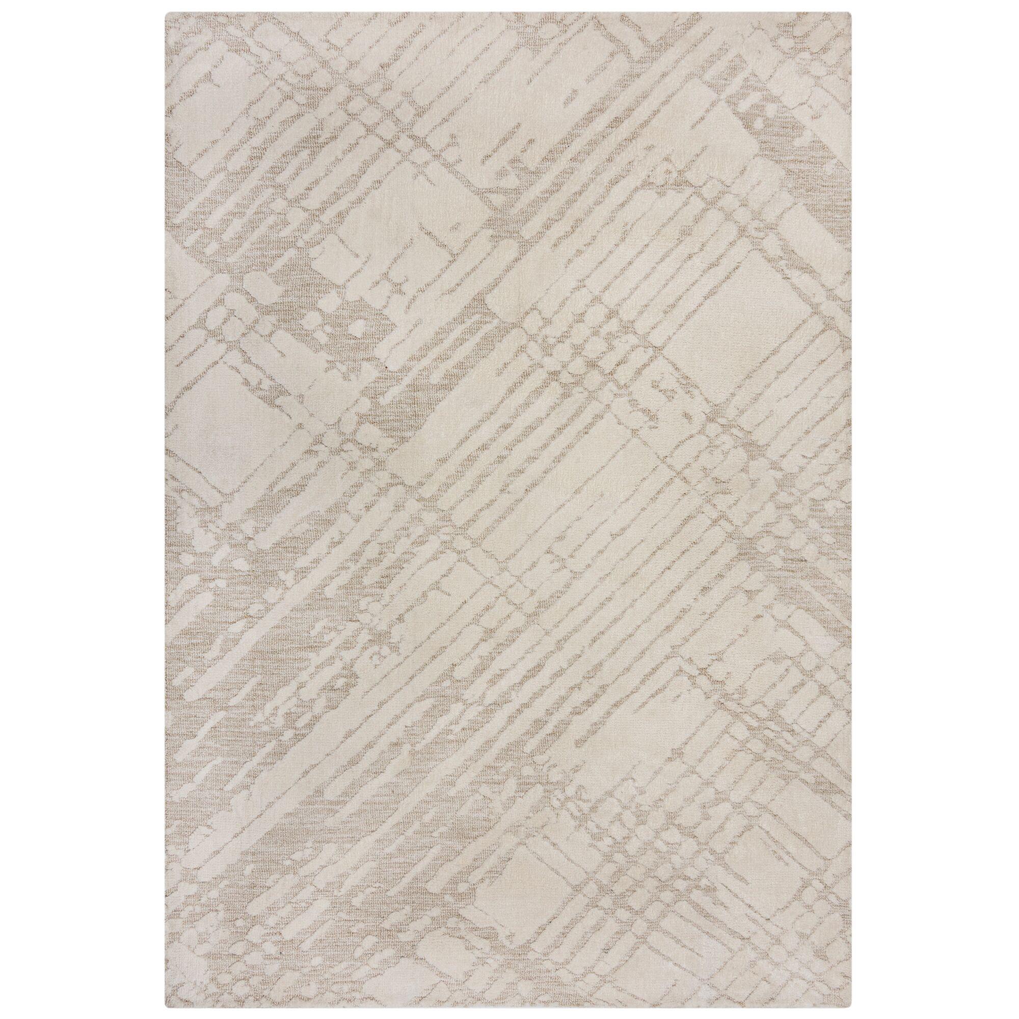 TEPPICH ARLEN, abstrakt, Creme, 200 x 300 cm - Beige, Textil (200/300cm) - KADIMA DESIGN