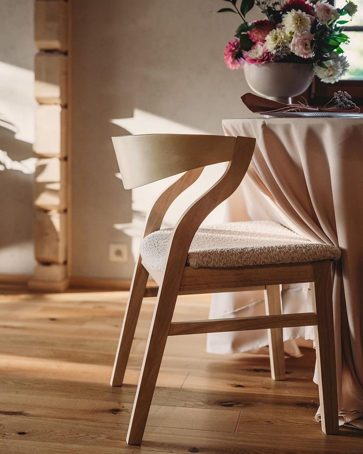 ESSZIMMERSTUHL 2er-Set Hellbeige Maroa - Beige/Braun, Holzwerkstoff (51/72/46cm) - Beliani