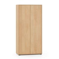 SCHRANK 2 Türen Nila Holz - Braun, Holzwerkstoff (92/190/52cm) - Petits-meubles