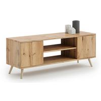 LOWBOARD Focus - Eichefarben, Holzwerkstoff (40/50/135cm) - RAUMHIRSCH FURNITURE