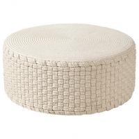 POUF Hellbeige Mithi - Beige, Textil (70/30/70cm) - Beliani