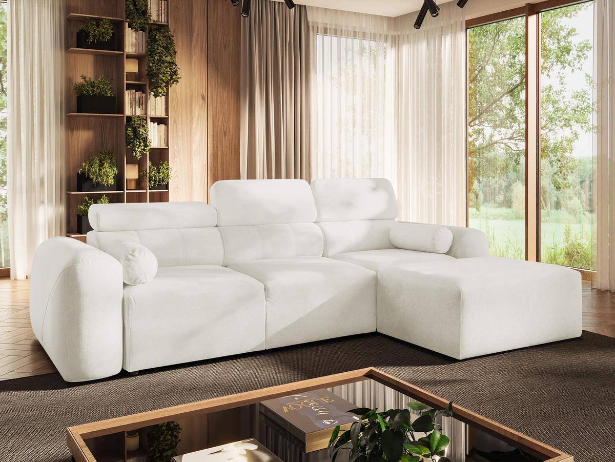 ECKSCHLAFSOFA Volare I, Seite: Rechts - Creme, Holz/Textil (269/182cm) - MIRJAN24