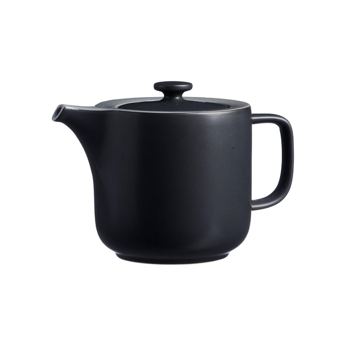 TEEZUBEHÖR SET Jasper Schwarz - Schwarz, Keramik (0.001L) - Ritzenhoff Breker