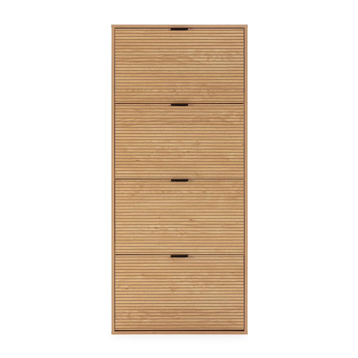 SCHUHRANK Mónica, Eichenfarben - Honigeiche, Holzwerkstoff (66/150/24cm) - VS Venta-stock