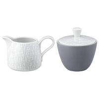 MILCH- UND ZUCKER-SET Life Fashion Elegant Grey je 260 ml - Grau, Keramik (1/2cm) - Seltmann Weiden