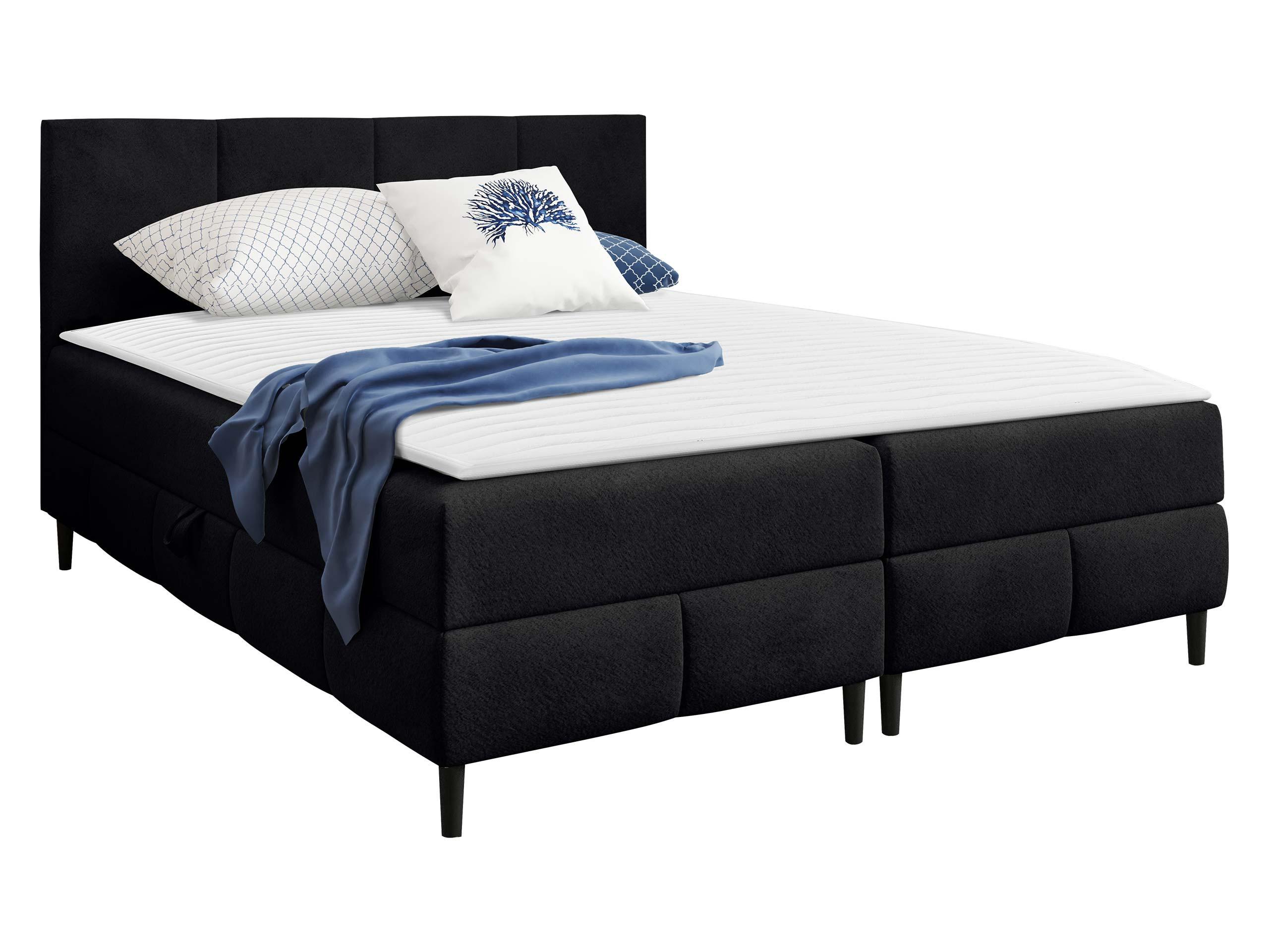 BOXBETT Box Best 2 - H3 - Schwarz, Holz/Holzwerkstoff (160/200cm) - MIRJAN24