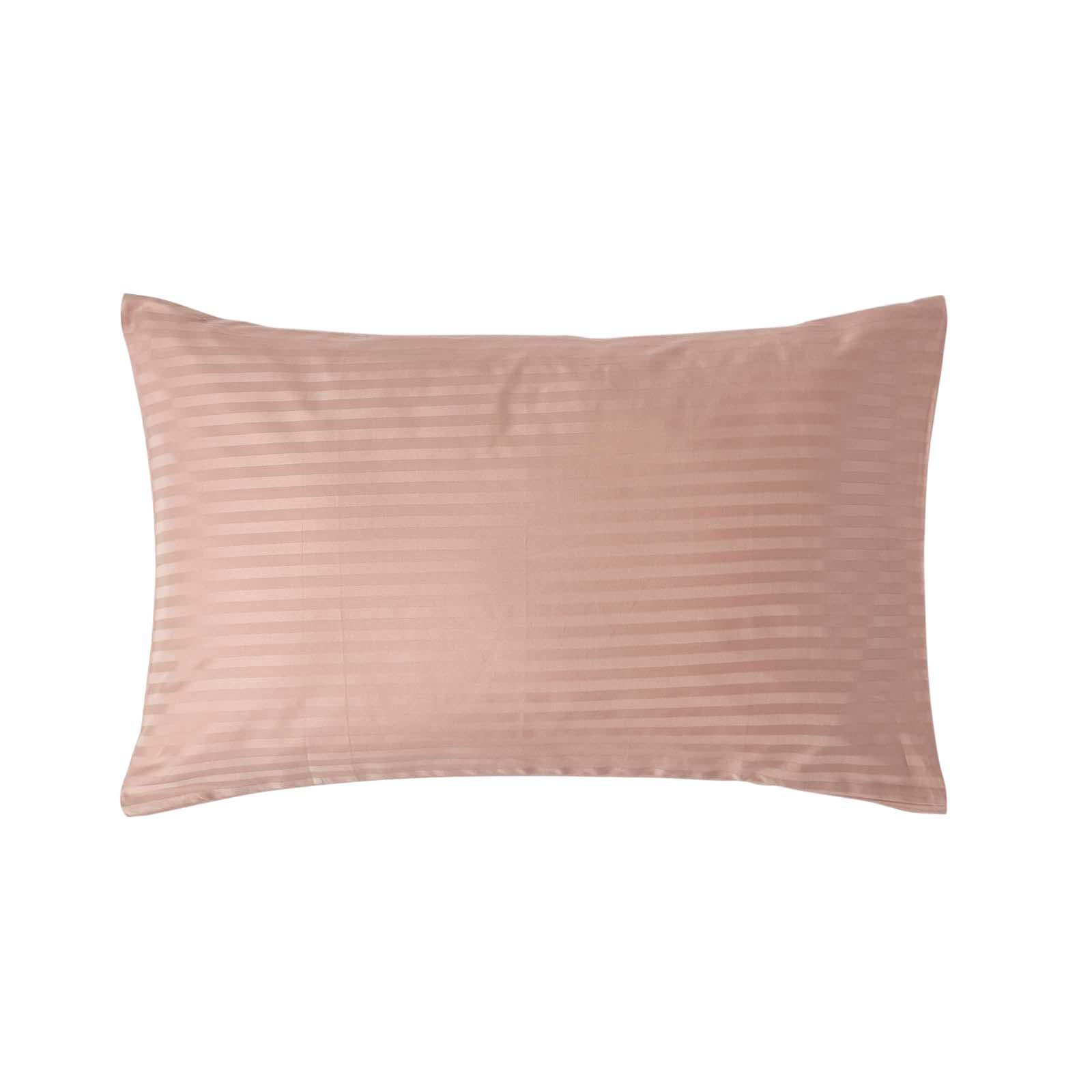 KISSENBEZUG Damast, Ägyptische Baumwolle, Fadendichte 330 - Taupe, Textil (48/74cm) - Homescapes