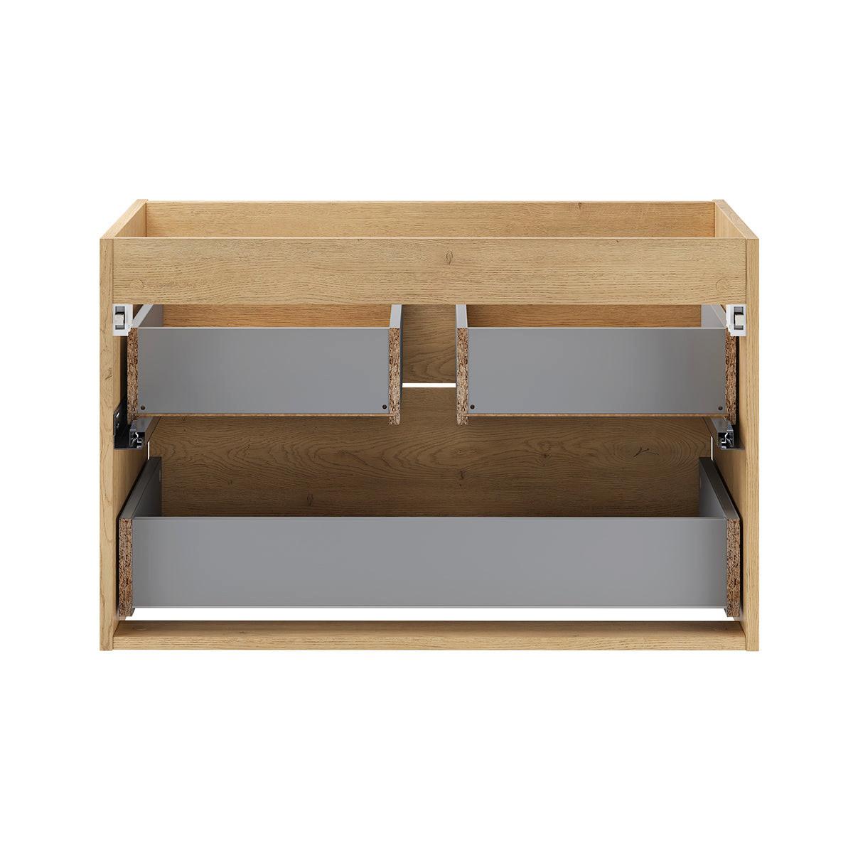 WASCHTISCH 80cm Holz - Braun, Holzwerkstoff (80/52.2/46cm) - Petits-meubles