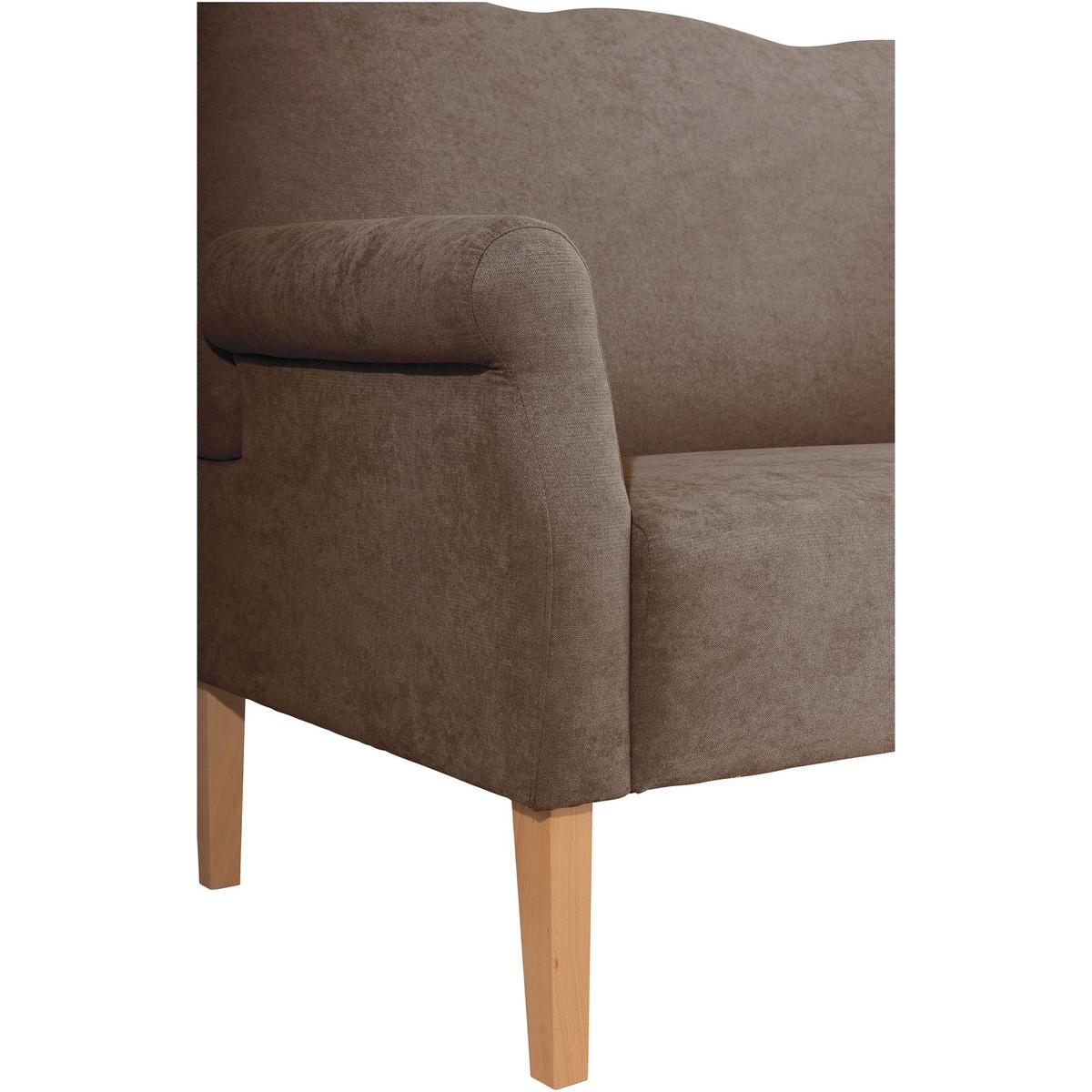 DININGSOFA Karin Flachgewebe schoko - Mokka, Kunststoff (84/103/147cm) - 58aufmkessel