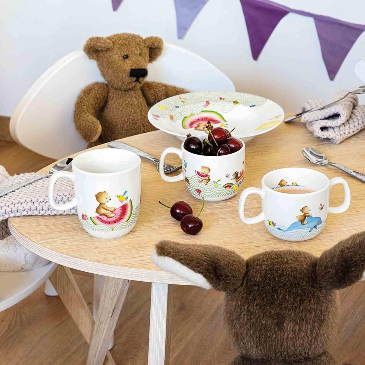 FRÜHSTÜCKSSET Hungry as a Bear bunt 2er Set - Multicolor, Keramik (2/2/2cm) - Villeroy & Boch