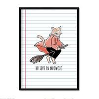POSTER Harry Potter A4 Rahmenlos - Klar, Papier (29.7/5/21cm) - Nacnic