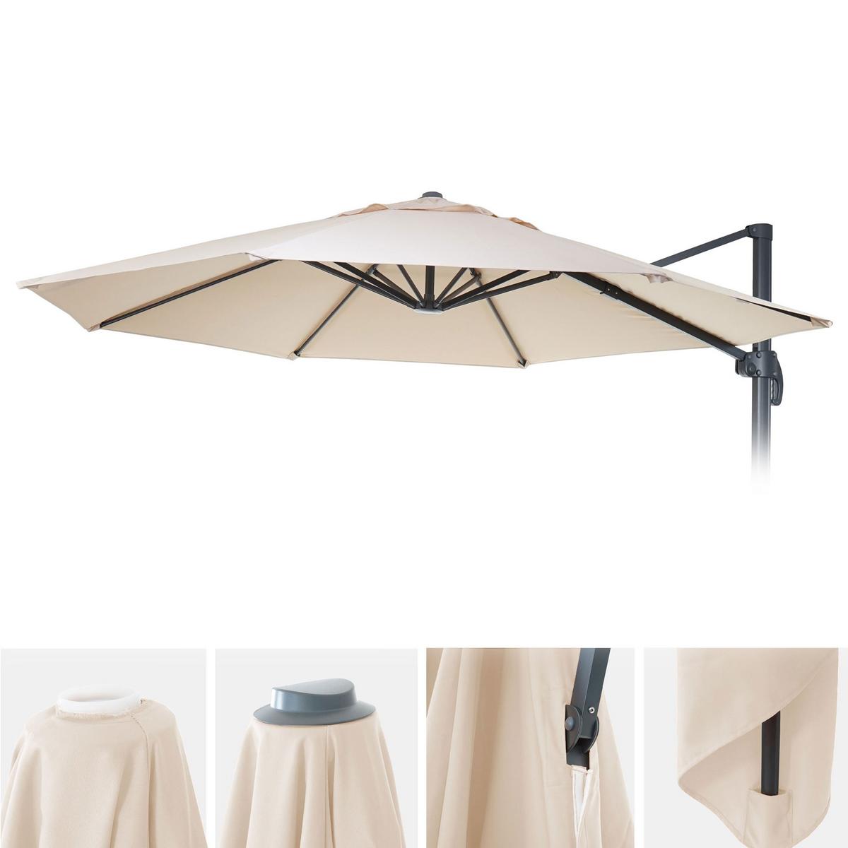 ERSATZ-BEZUG Cremeweiß - Weiß, Textil (300/300cm) - MCW