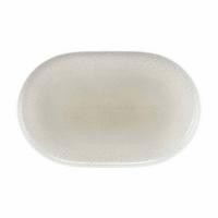 SERVIERPLATTE Sento Home Aura cream 33 x 20 cm - Creme, Keramik (20.5/2.7/33.4cm) - Seltmann Weiden