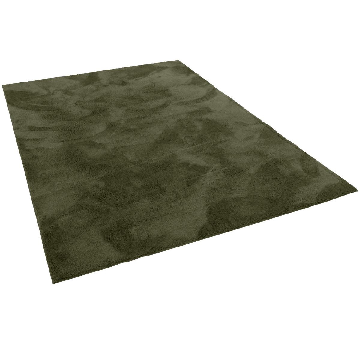 FELLTEPPICH SUPER SOFT PEARL - Grün, Textil (200/290cm) - Pergamon