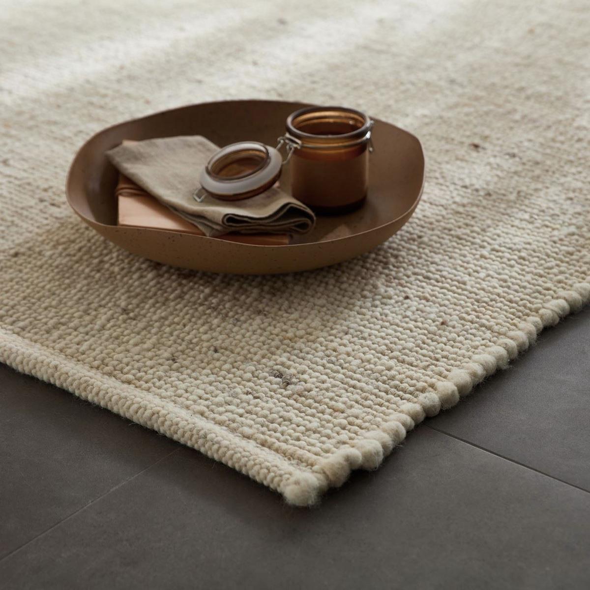 HANDWEBTEPPICH Anden 120x180 cm - Naturfarben, Textil (120/180cm) - Rug and Roll