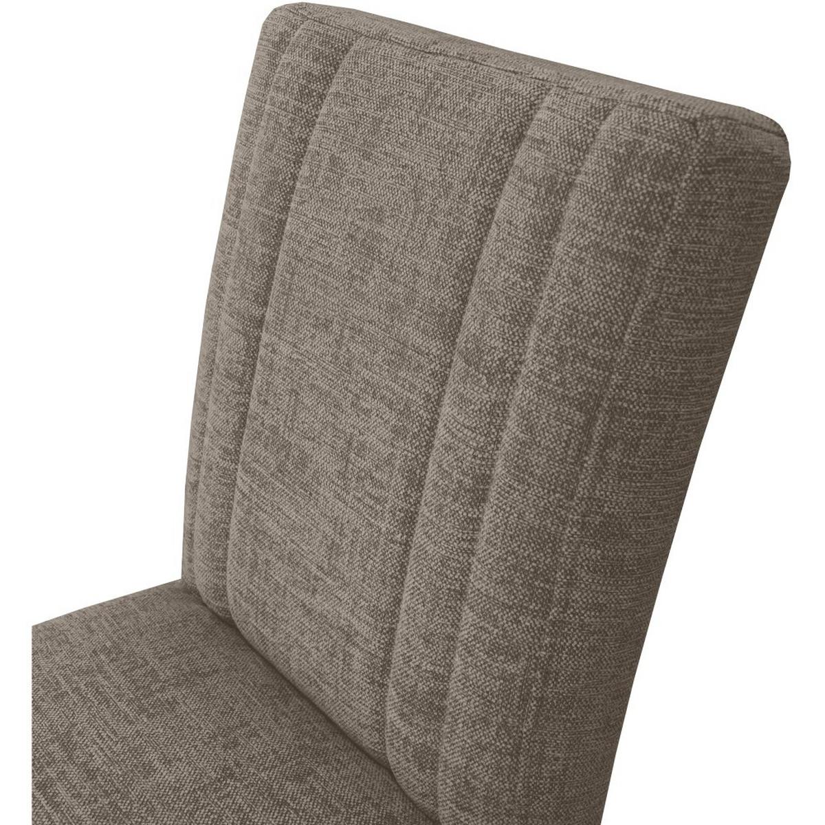 STUHL FREYA mit kaschmirfarbenen Holzbeinen, Polsterstuhl, Hellbraun - Hellbraun/Kaschmir, Holz (47/94/42cm) - Beautysofa