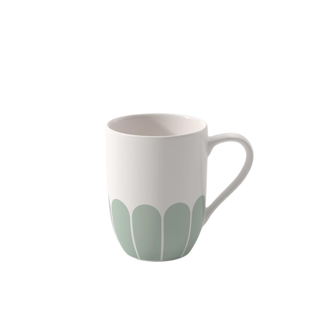 HENKELBECHER Fleur Couleur Vert 290 ml - Grün, Keramik (0.29L) - Villeroy & Boch