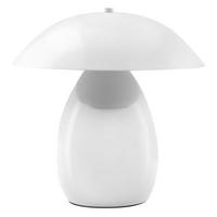 TISCHLAMPE Metall Weiß Sigi - Weiß, Metall (30/30/30cm) - Beliani