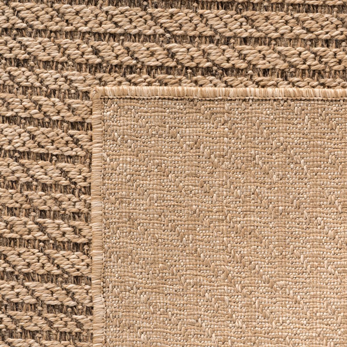 TEPPICH Outdoor ARLBERG in Beige, in Jute-Optik, aus Polypropylen, 160 x 230 cm - Beige, Textil (230/160cm) - KADIMA DESIGN
