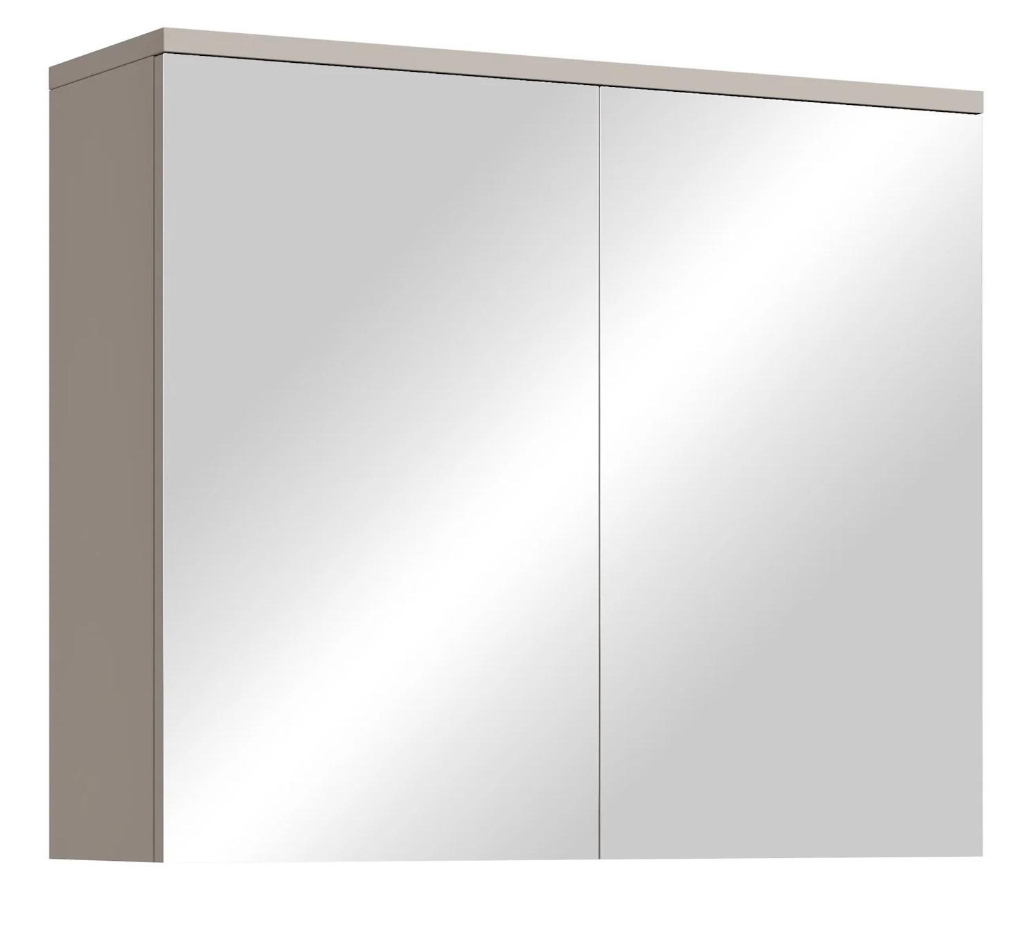 SPIEGELSCHRANK Toledo Cashmere - 80 x 20 x 60 cm - Kaschmir, Holz (80/60/20cm) - Badplaats