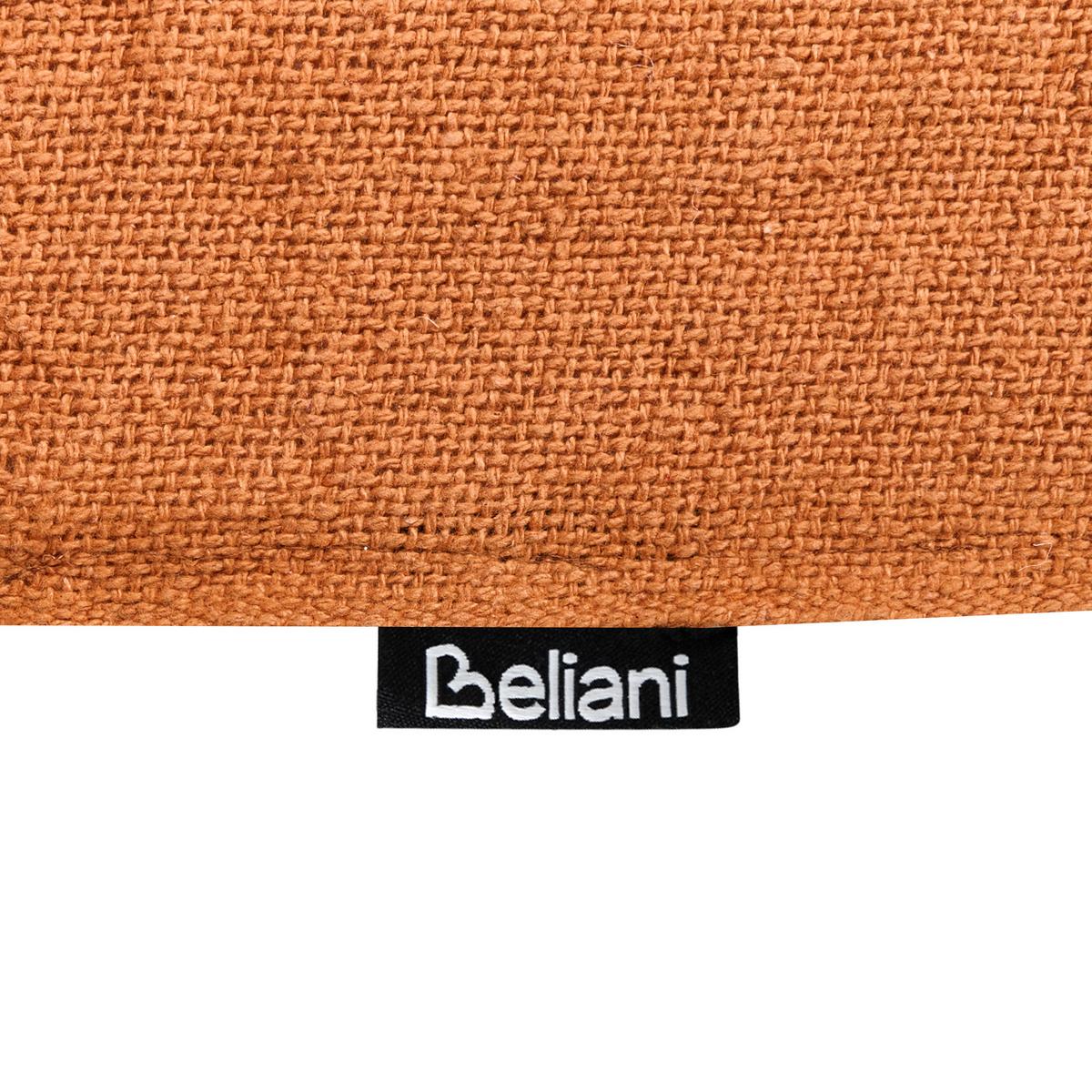 KUSCHELDECKE Baumwolle 200/200 cm Orange Khari - Orange, Textil (200/200cm) - Beliani