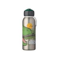 THERMOFLASCHE FLIP-UP Campus Dino 350 ml - Dunkelgrün, Metall (0.35L) - Mepal
