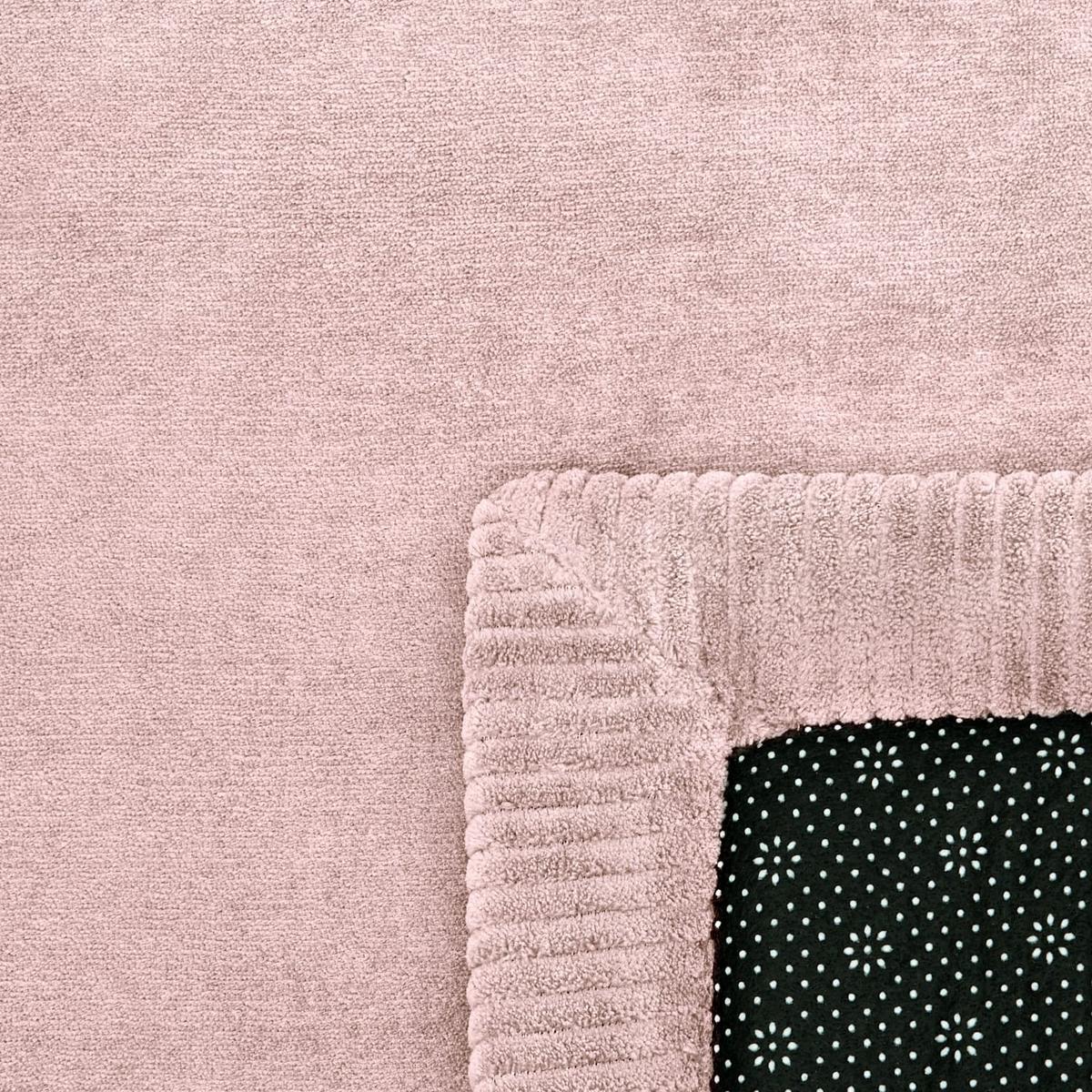 KURZFLORTEPPICH Waschbar, einfarbig, aus Polyester, Rosa, 140 x 200 cm - Rosa, Textil (140/200cm) - KADIMA DESIGN