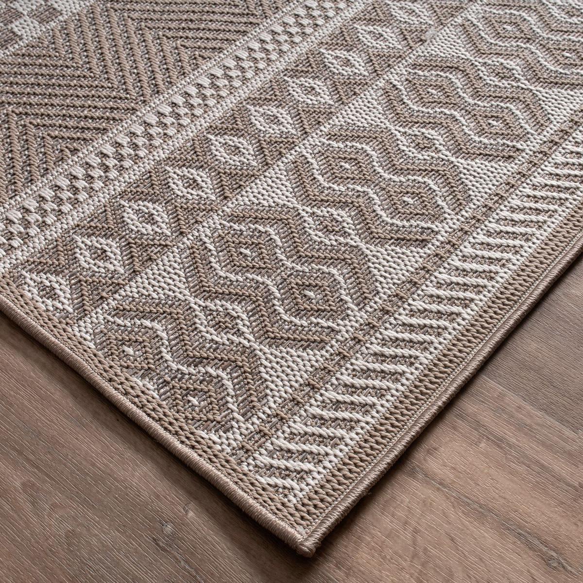 OUTDOORTEPPICH Beige 133 x 190 cm - Beige, Kunststoff (133/190cm) - TT Home