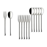 KAFFEEBESTECK BUNDLE Udine edelstahl 12-tlg. - Edelstahlfarben, Metall - Villeroy & Boch