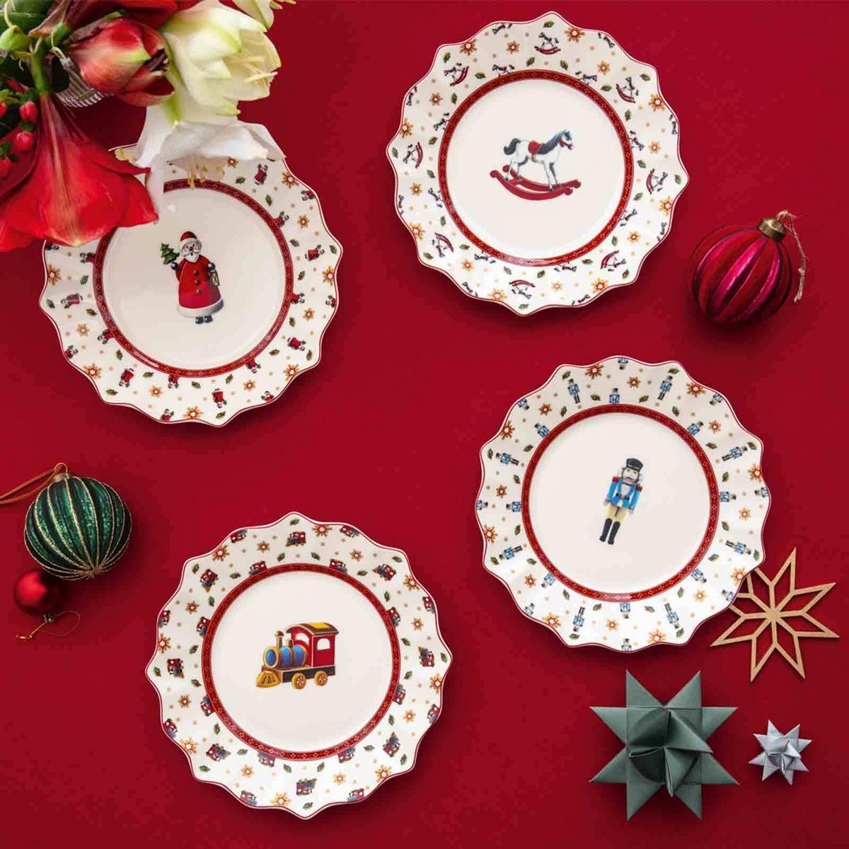 JUBILÄUMS-TELLER Toy's Delight bunt ø 24,4 cm 4-tlg. - Multicolor, Keramik (24.4cm) - Villeroy & Boch